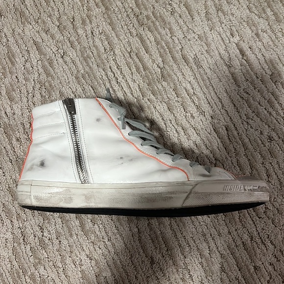 Like-New mens golden goose slides. - Picture 3 of 4